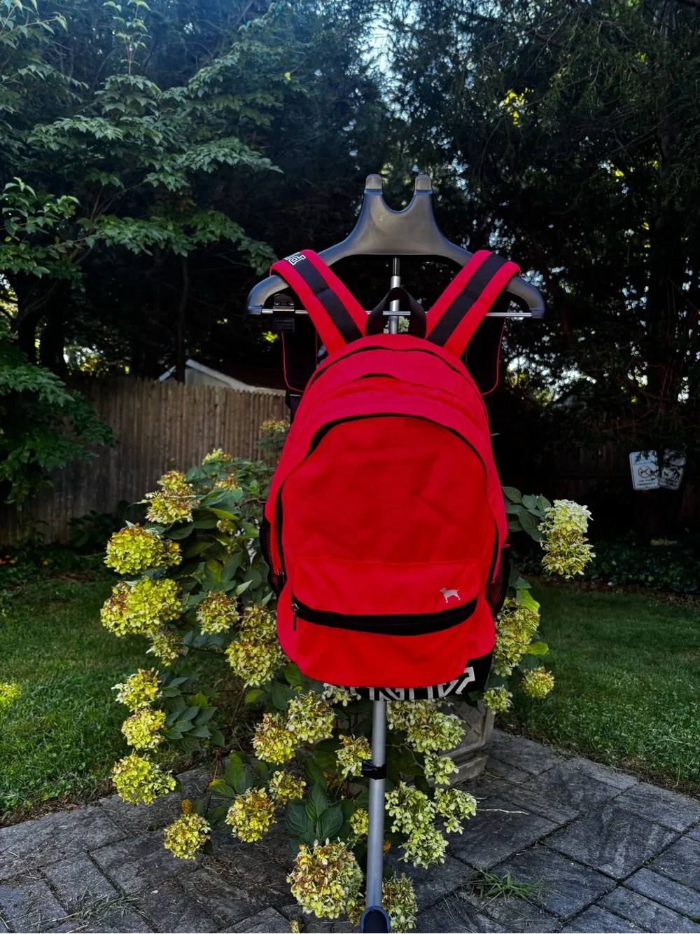 PINK Bright Pink Women’s Backpack - Casual Daypack